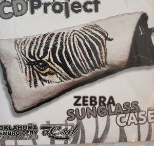 Disk Project Zebra Sunglasses Case OESD